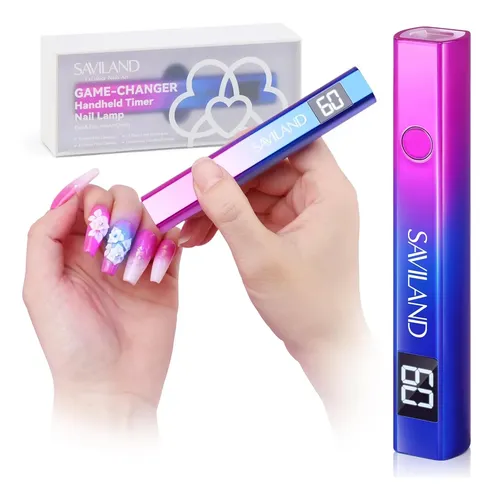 Lámpara Uv Portátil Para Uñas Gel 12w Con Luz Led