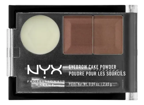 Kit Para Cejas Nyx Eyebrow Cake Powder 2.6g Color Auburn/red