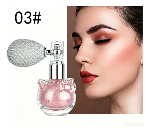 Polvo Iluminador Brillante, Maquillaje Facial Y Corporal