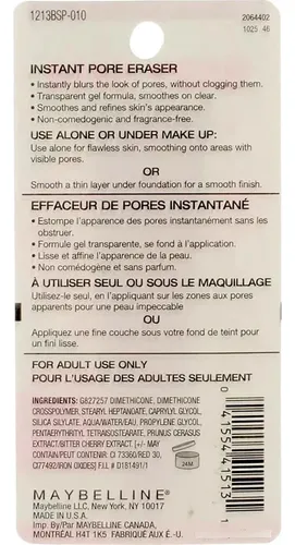 Primer Facial Baby Skin De Maybelline 0,67oz Pack De 4