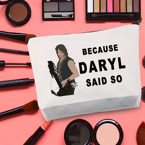 Bolsa De Maquillaje Cosmética Levlo Daryl Quote Daryl Fans D