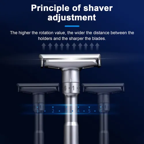 Recortadora De Barba Manual Con Nitidez Ajustable, Versátil