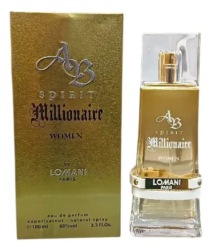 Perfume Mujer Ab Spirit Millionaire Lomani Eau De Parfum100v Volumen de la unidad 100 mL