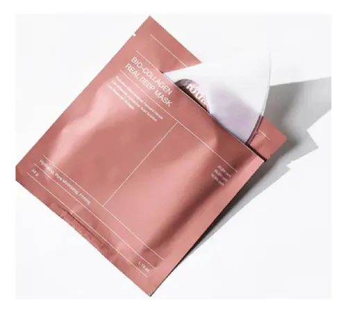 Mascarilla facial Biodance Bio Collagen Real Deep Hydrogel, kit con 4 unidades
