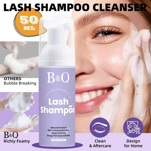 Kit De Limpieza De Maquillaje B&q 7en1 Removedor De Pestañas