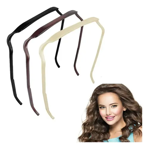 Xh Diadema De Pelo Rizado, 3 Unidades, Diadema Rizada,
