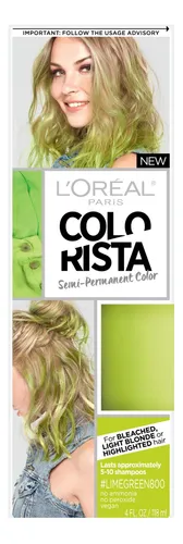Tinte De Pelo L’oreal Paris Colorista Semipermanente Limegre