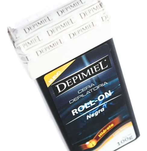 Cera Depilatoria Depimiel Negra Roll-on Recambio 100g