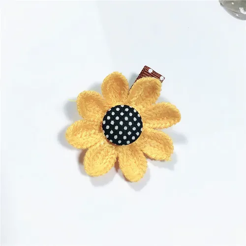 8 Adorables Cintas Para El Pelo Con Forma De Girasol