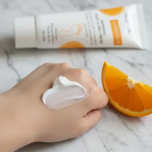 Crema Hidratante Reparadora Pies Talón Vitamina C 80ml Fragancia Naranja