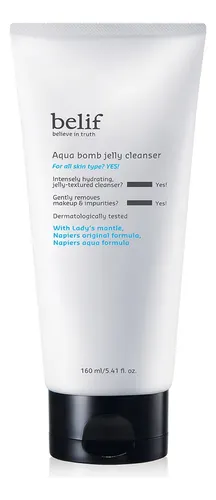 Belif Aqua Bomb Jelly Cleanser X160ml Limpiador Facial Todo