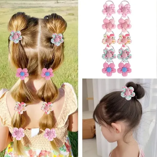 Ml.. 60 Piezas Ligas For Cabello Con Moños For Niñas L