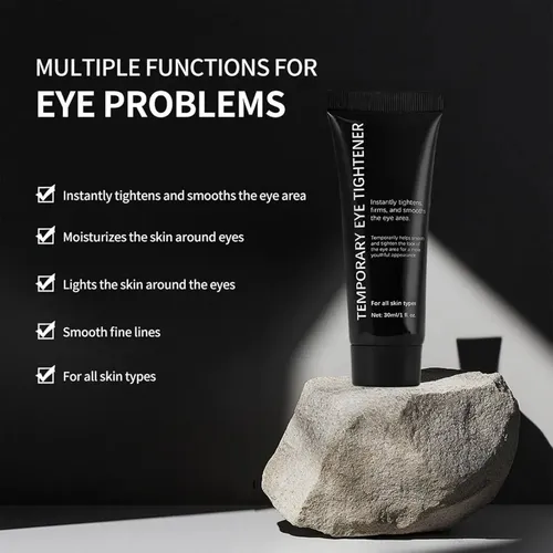 Crema Tensora De Ojos Instantánea Temporal, 2 En 1,