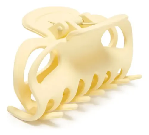 Broche de Pelo Grande Smit Crudo de Plástico Resistente