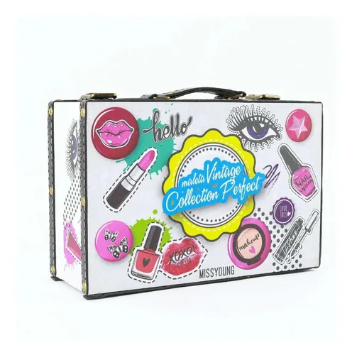 Set De Maquillaje Profesional Miss Young Valija Completa