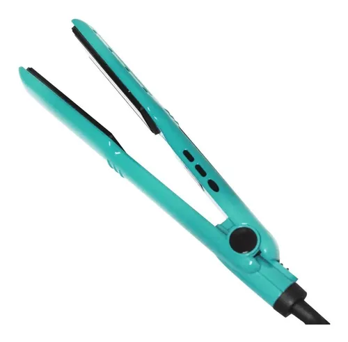 Planchita Para Cabello Humedo Y Seco Duga Profesional D207 Color Celeste
