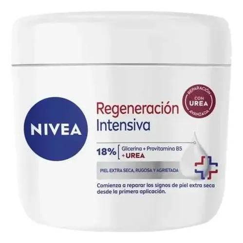 Crema Hidratante Cuerpo Nivea Regeneración Intensiva 400ml