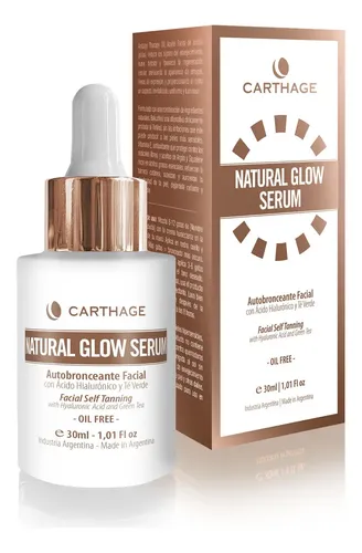 Carthage Serum Facial Autobronceante Natural Glow Oil Free