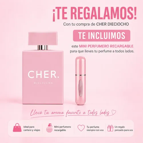 Perfume Mujer Cher Dieciocho 100ml Edp Original