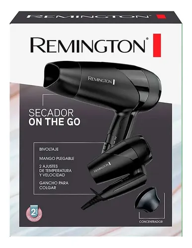 Secador De Pelo Remington On The Go D1500