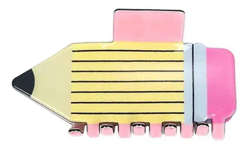 Pinzas Para El Pelo Con Forma De Lápiz, Divertidas Pinzas Pa