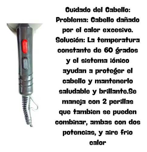 Secador De Pelo Profesional 2000w – Resultados Perfectos