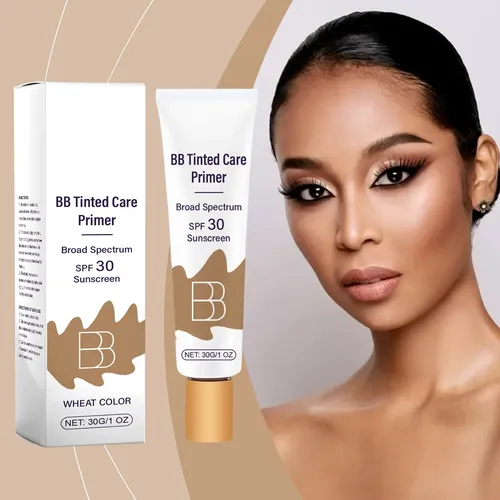 La Crema Bb Protectora Amz (color Trigo) Cubre Las Imperfecc