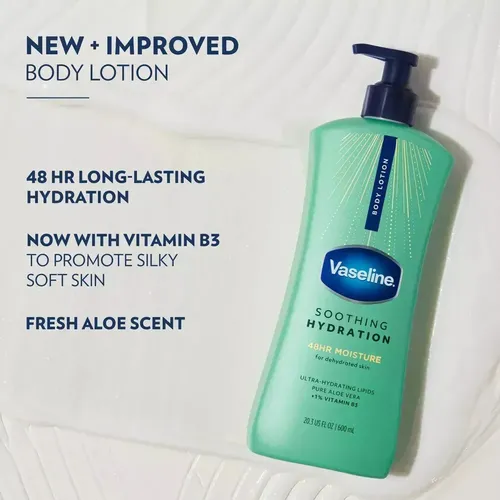 Vaseline Soothing Hydration Crema Corporal Hidratante 600ml