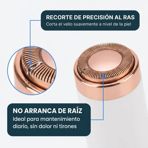 Depiladora Facial Eléctrica Usb Recargable Corporal