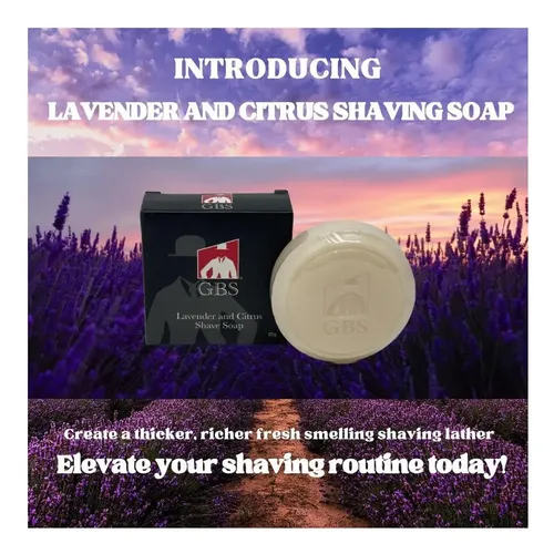 Gbs Natural Afeitado Sin Fragancia Y Lavanda Cítrica Suave