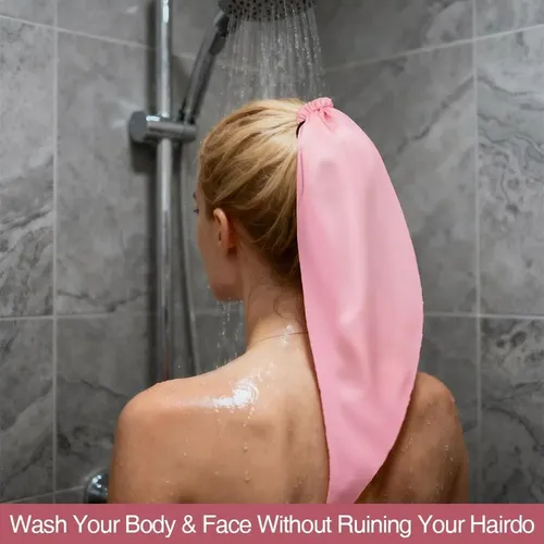 Velo Para Cabello Largo A Prueba De Agua, Ducha En La Corona