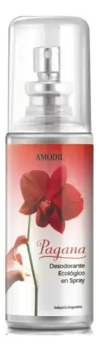 Deo Colonia Parfum Amodil Pagana Spray Ecológico 80ml Dulce Floral
