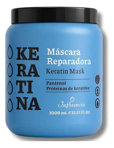 Mascara Baño De Crema Con Keratina Influencia Coalix 1000 Gr