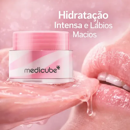 Mascarilla Labial Pdrn Medicube Salmón Colágeno Sleeping Mask