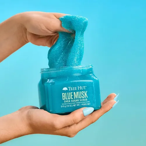 Exfoliante Corporal Tree Hut Blue Musk 532ml Hidratante