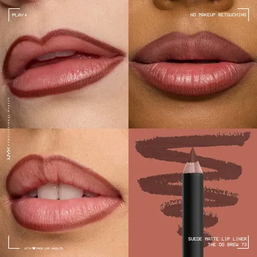 Delineador De Labios Nyx Suede Matte Smll73 The Og Brew