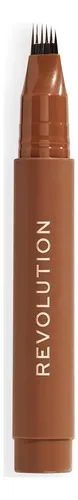 Lápiz De Cejas Revolution Beauty, Marrón Cálido, Larga