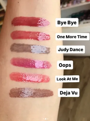Gloss Color Labial Party Time Popstar Ruby Rose C/llavero