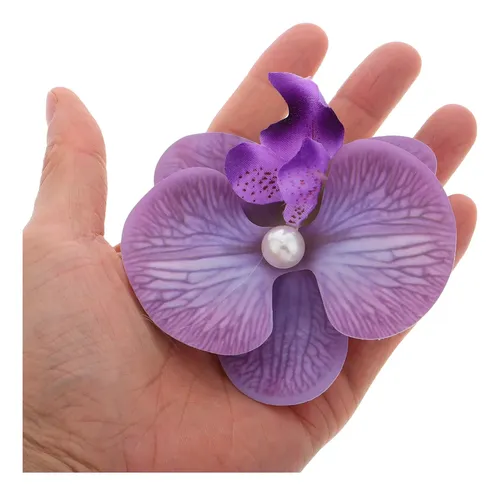 6 Horquillas Artificiales Para El Pelo Con Forma De Mariposa