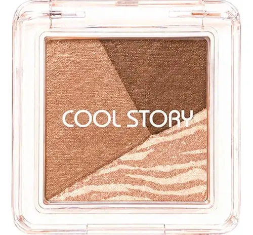 Paleta De Sombras Cool Story Caramel Chocolate 4 Tonos
