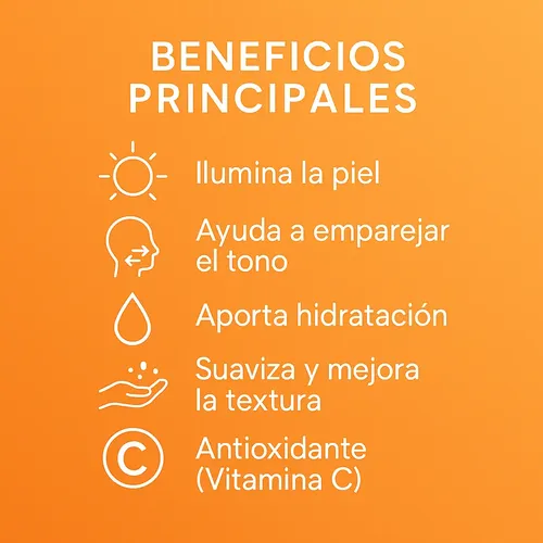 Serum Facial Vitamina C Antioxidante Ampollas 30 Unidades