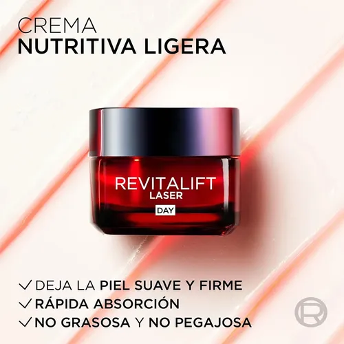 Crema Día Revitalift Laser Anti Edad 50ml L´oreal Paris