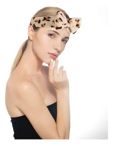 Diadema Creative Bowknot, 4 Unidades, Para Lavar La Cara, Ma
