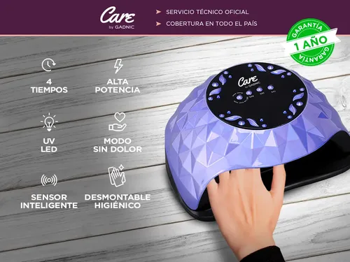 Cabina Para Uñas Gadnic Temporizador Alta Potencia Uv Led