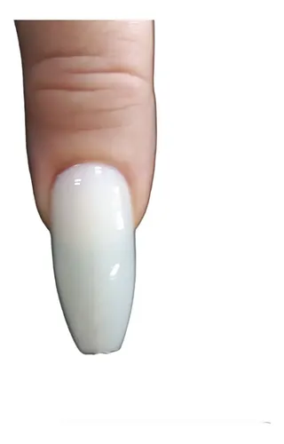 200 Uñas Postizas Enteras Transparentes Coffin Profes Ydnis