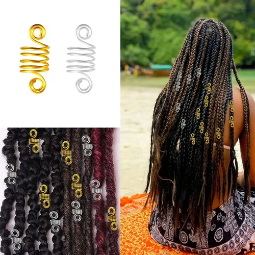 110 Piezas Adornos Para Pelo De Trenza Y Trenzado Accesorios