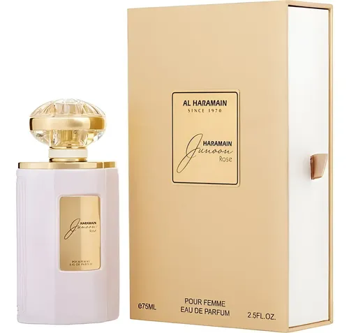 Perfume Al Haramain Junoon Rose 75ml Mujer 100%original Fact