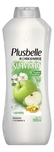 Acondicionador Plusbelle Suavidad 1L Libre Crueldad Todo Tipo Cabello