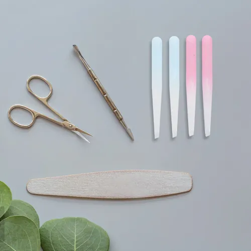 Pinzas Inclinadas Para Cejas, 4 Unidades, De Acero Inoxidabl