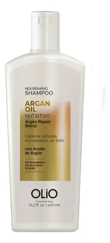 Shampoo Olio Argan Oil Nutritivo Cabello Dañado 420ml